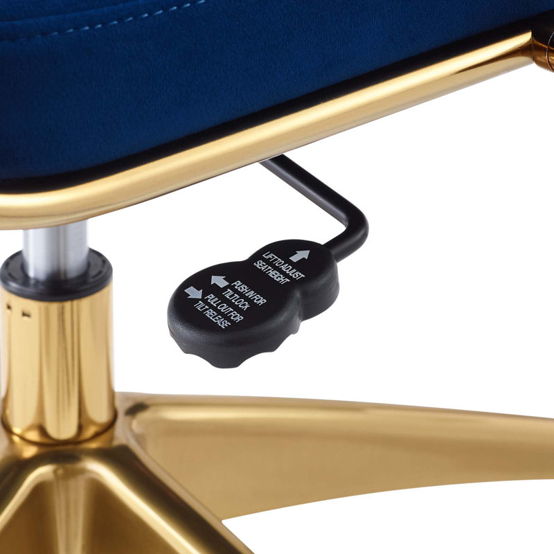 Chaise de bureau Jive, Bleu marine