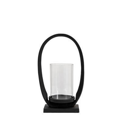 Aluminium / Glass Tabletop Lantern