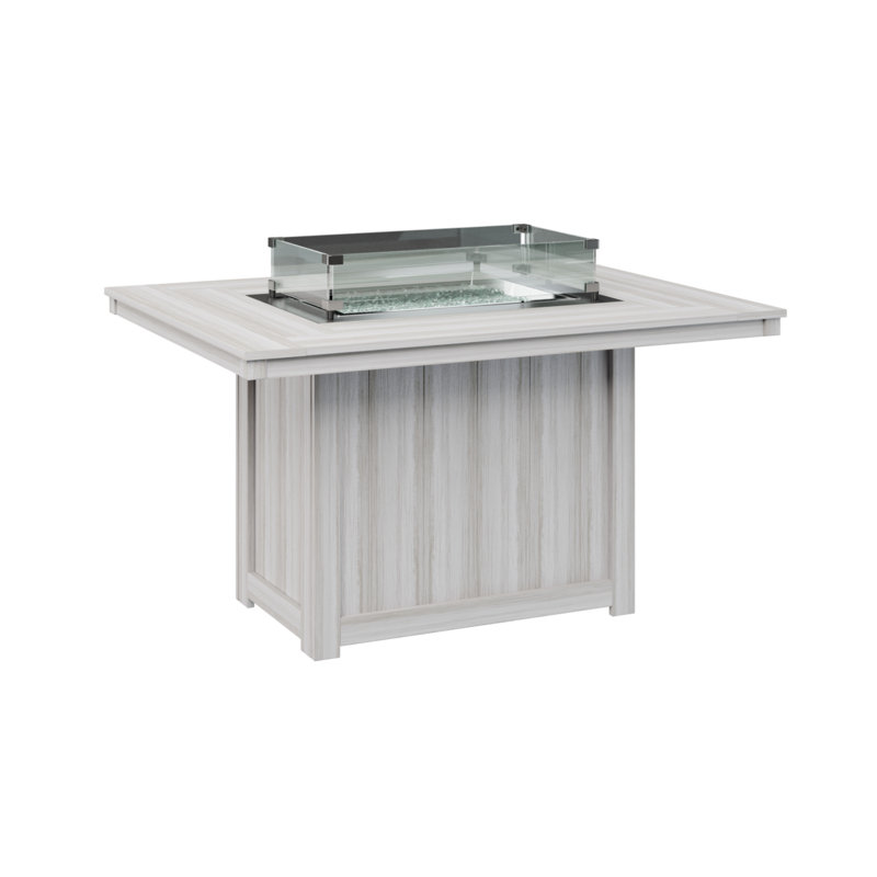 Foyer de table rectangulaire Thomas Seashell 54 po Thomas, Coquillage