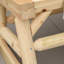 Chaise berçante en bois pour 2 personnes-115742563