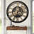 Wall Clock 24" Round Oversized for Living Room decor with Real Moving Gears America Collection-73808860