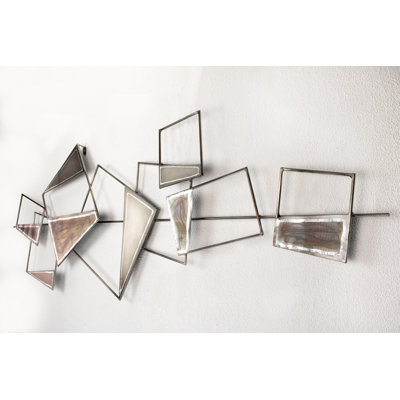 Handmade Modern Abstract Wall Decor on Metal