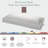 Quilted Top Body Pillow 