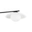 Plafonnier semi-encastré 3 lumières Mid-Century-997915052