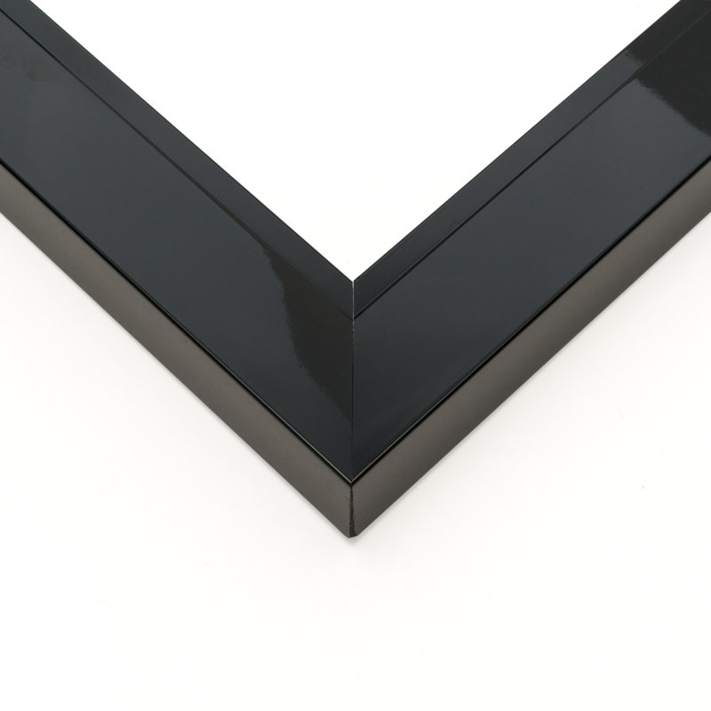 Solid Wood Single Picture Frame, Black, 16" W x 16" H