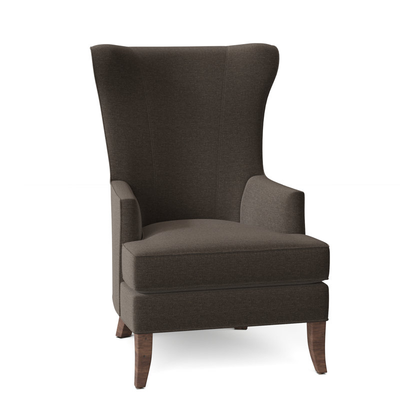 Yates Wingback Chair, Straw (3162 08), Tobacco
