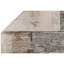 Hand Knotted Abstract Area Rug in Ivory/Peach/Gray-1039810378