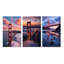 «San Francisco Golden Gate Dream», 3 pièces sur toile-946675421-946675419