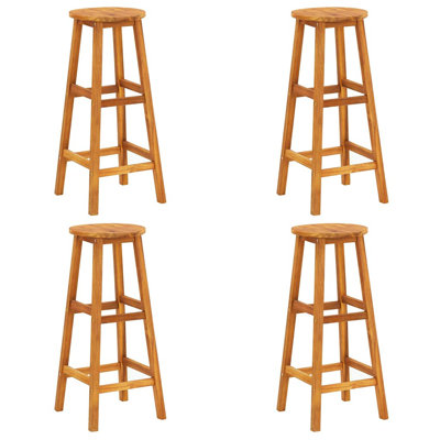 Bar Stool Bar Seat Counter Height Stool for Pub Kitchen Solid Wood