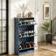 Étagère à chaussures fonctionnelle, armoire à chaussures élégante, unité de rangement pour chaussures, rangement pour vestibule peu encombrant-519598270