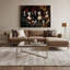 Vampires et crocs d'Halloween, art mural sur toile noire-188348774