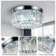 Addae Crystal LED Flush Mount