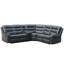 Ensemble de canapé modulaire inclinable en L 3 pièces pour canapé en L-88141840