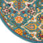 Tapis turquoise / ivoire / jaune Welaka-1723982610