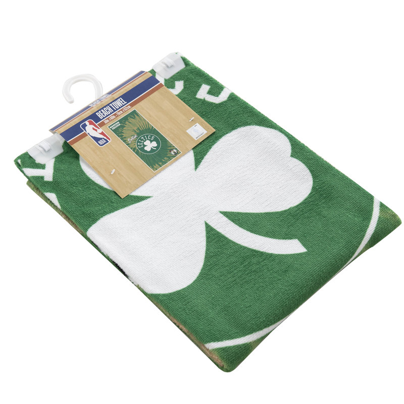 Psychedelic Beach Towel, NBA Celtics