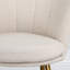 Elsfield - Boucle Scalloped Back Chair-815561543