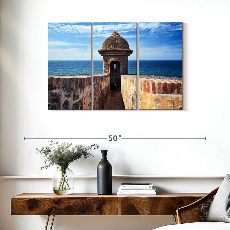 Castillo San Cristobal Sentry, H 24 po x l 38 po