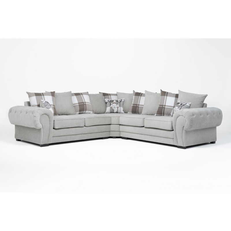 Franciscan 5 Seater Corner Sofa , Light Grey
