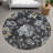 Machine Washable Indoor/Outdoor Chantille ACN2616 Floral Rug-1767427018-1767427016