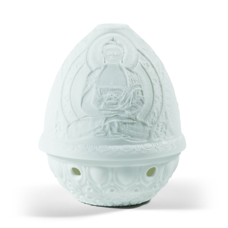 Lumière de fantaisie Bouddha Lithophane 4,72 po