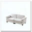 Grand canapé de luxe avec causeuse en chenille douce-720467489