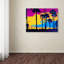 « california coucher », reproduction d’impression sur toile tendue-23092238