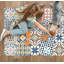 Alcia Vinyl Machine Printed Area Rug-297215320