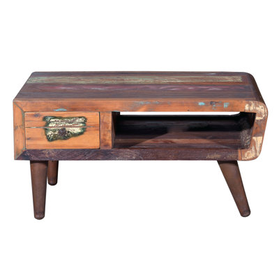 Solid Wood Four Leg Coffee Table