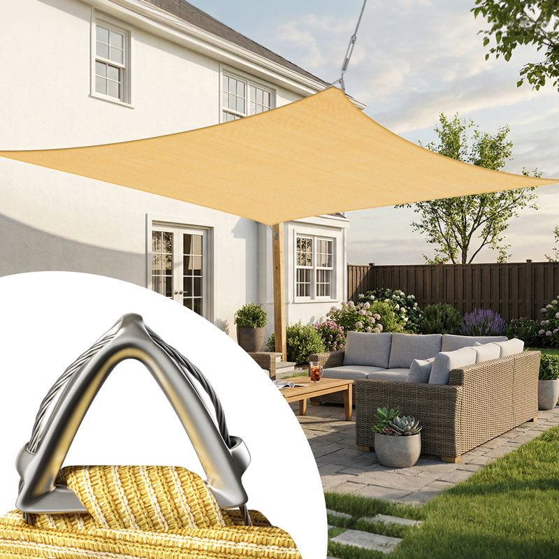 Ensemble de tringle à voile Royal Shade, 20 pi x 16 pi