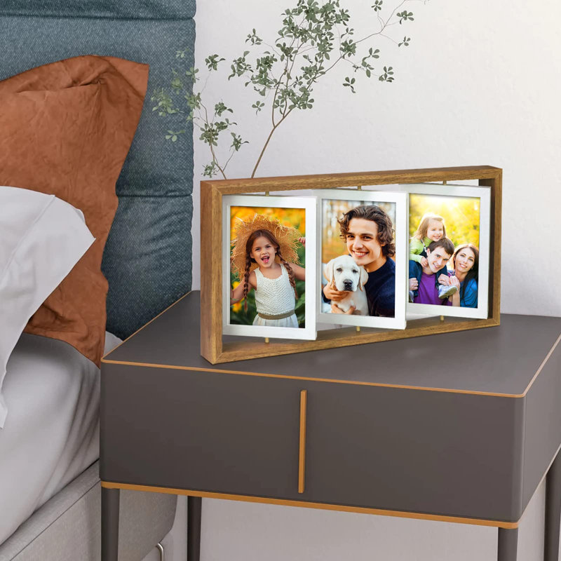 Cadre de photo rotatif 4X6