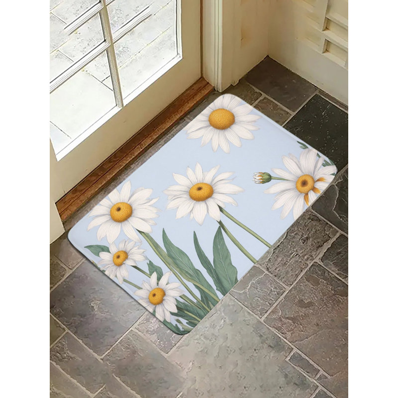 Tapis pour salle de bain Fresh Daisy