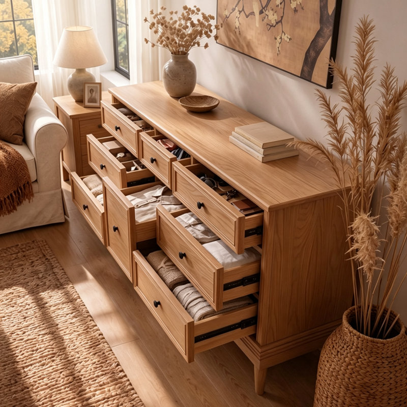 Buffet multifonctionnel à grande capacité