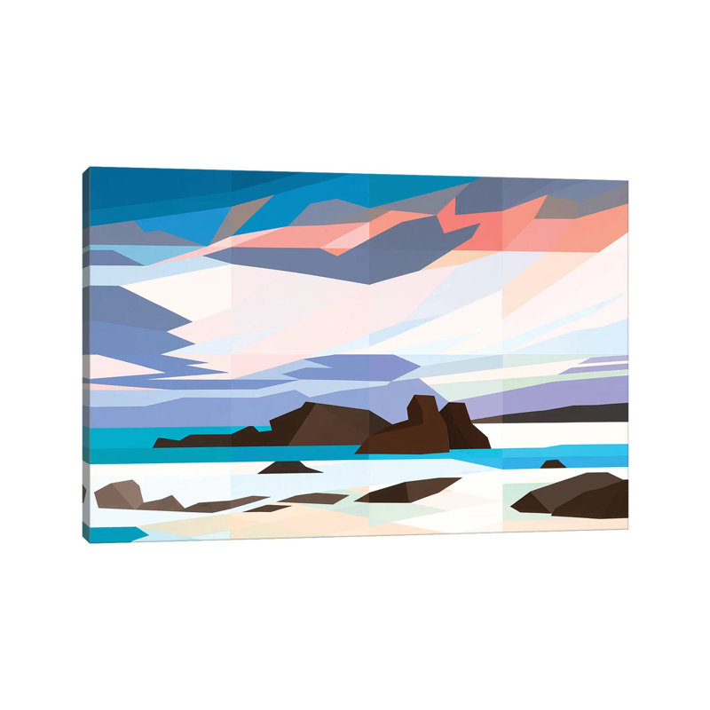 Snow Plains by Jun Youngjin - Wrapped Canvas Print