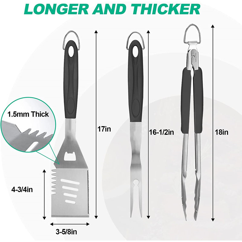 Dishwasher Safe Grilling Tool Set