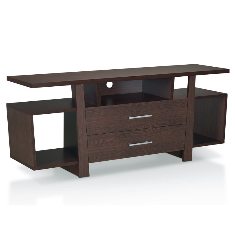Meuble télé pour téléviseur de 70 po ou moins Gorney, Espresso