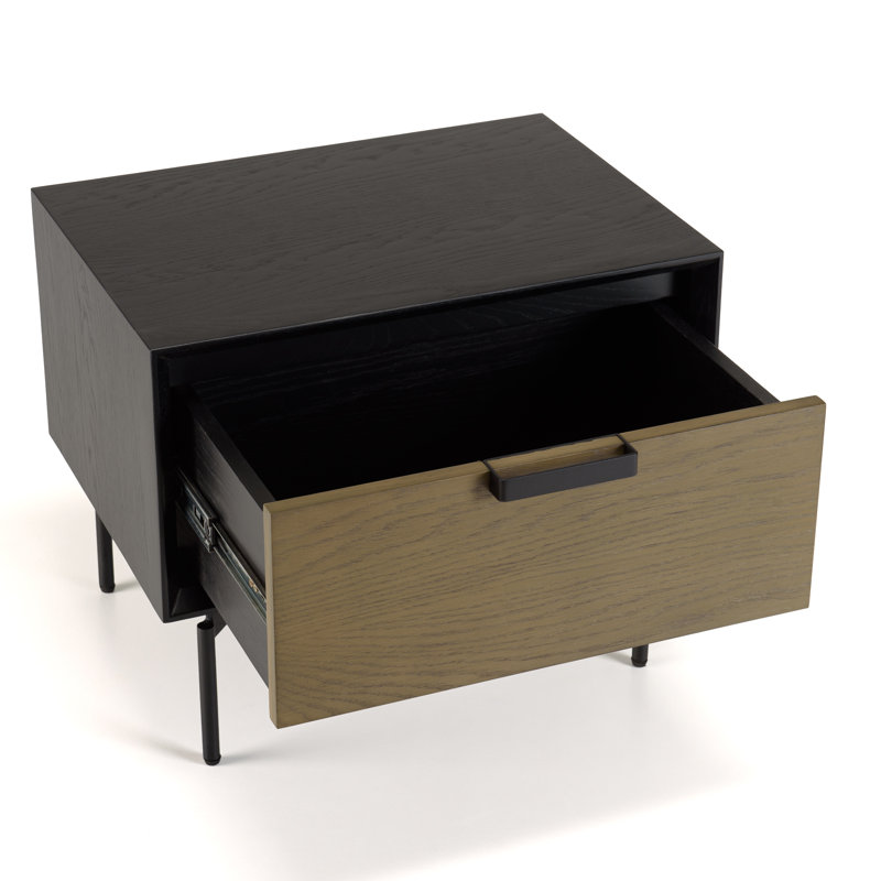 Aviesel 55 cm W Bedside Table