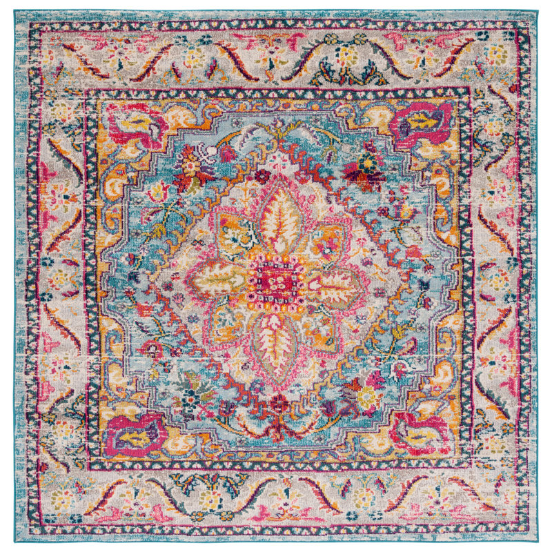 Tapis oriental Dostie 100 Performance, Carré 5 pi