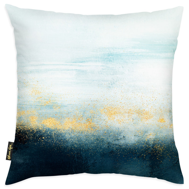 Abstract Reversible Throw Pillow