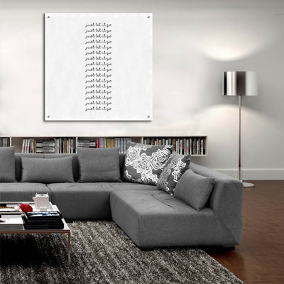  «Let It Go» par Art Licensing Studio, art mural en verre acrylique