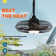 Christenia 21" Outdoor Gazebo Ceiling Fan with Lights, Wet Rated Hanging Fan for Patio with Remote/APP Control IP44