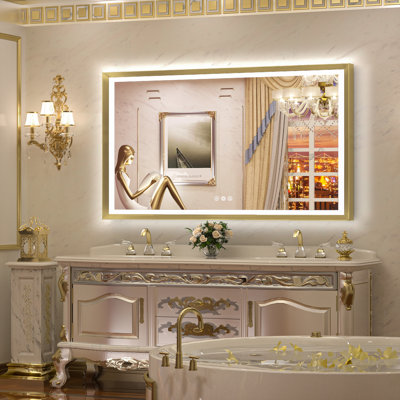 Miroir de salle de bain à DEL New Rockford