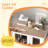 Dog Crate Furniture, Side Table Indoor Dog Kennel, End Table With Lockable Door For Small And Medium Dogs, Walnut Brown