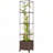 Raised Garden Bed with Trellis and Self-Watering System, Ideal for Vertical Gardening and Easy Mobility-495538079