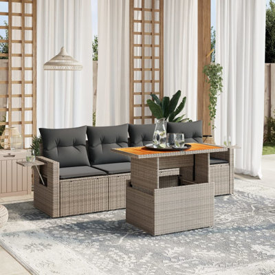 Ensemble de canapé de jardin Vidaxl