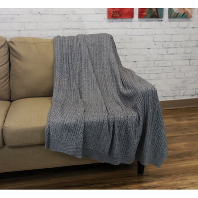 Knitted Throw Blanket
