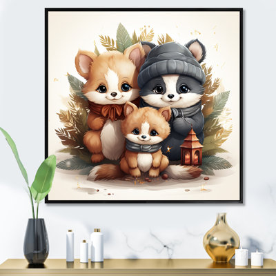 Joyfull Nursery Teddy Bears V - Nursery Teddy Bear's Wall Art