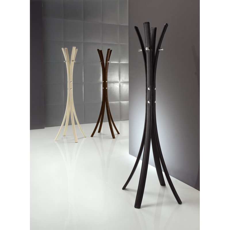 Otis Metal Freestanding Coat Rack, Ivory