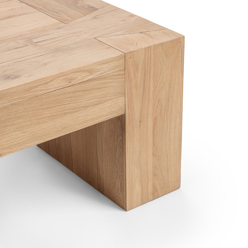 Bristol Coffee Table, Weathered Oak