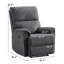 Fauteuil inclinable électrique 30,7 "avec USB-1687298633