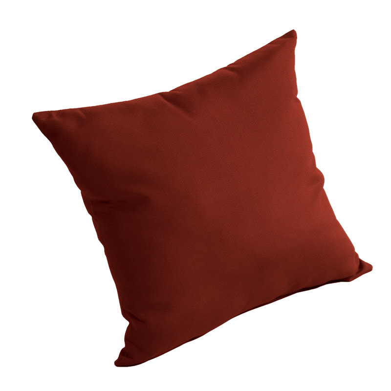 Sunbrella® Outdoor Throw Pillow, Terracotta